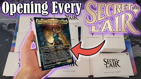 Secret Lair Superdrop Opening Secretversary Youtube