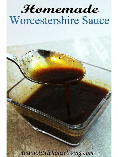 Homemade Worcestershire Sauce