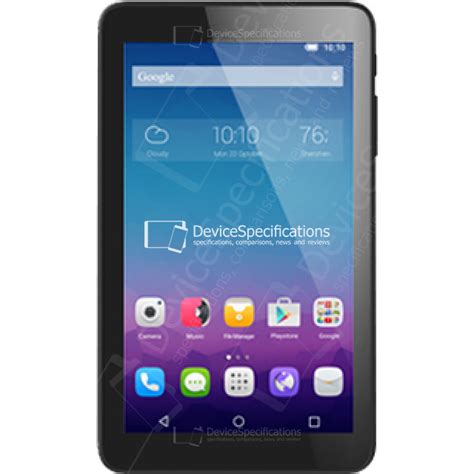 Alcatel OneTouch Pixi 3 7 4G Características y especificaciones