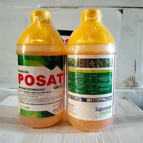 Jual Obat Rumput Herbisida Posat Sl Liter Pembasmi Rumput Tuntas