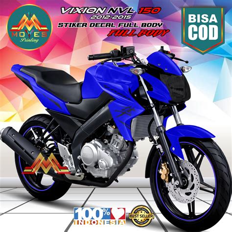 COD Decal Sticker Variasi Fullbody New Vixion NVL Dekal