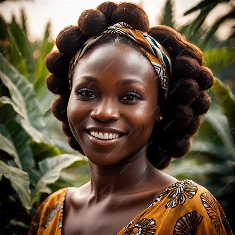 Premium Photo Nigerian Woman From Nigeria Typical National Citizen