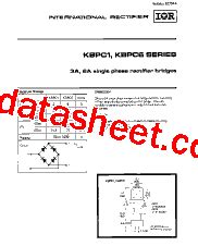 Kbpc Datasheet Pdf International Rectifier