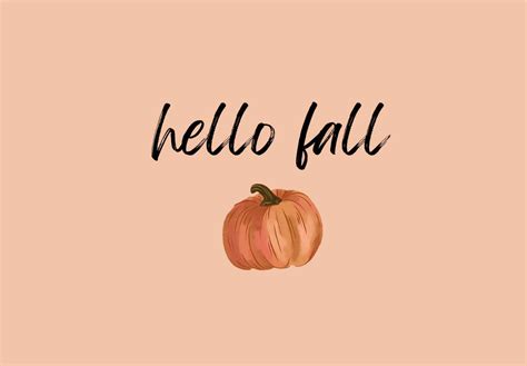 Cute Fall Wallpaper Ideas to Brighten Up Your Devices : Simple Pumpkin ...