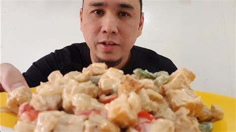 Spicy Sizzling Tofu Ala Max S Plus Fried Chicken Drum Stick Pinoy Mukbang Youtube