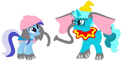 Me And Colgate Minuette As Dumbo And Mrs Jumbo 2 By Hubfanlover678 On