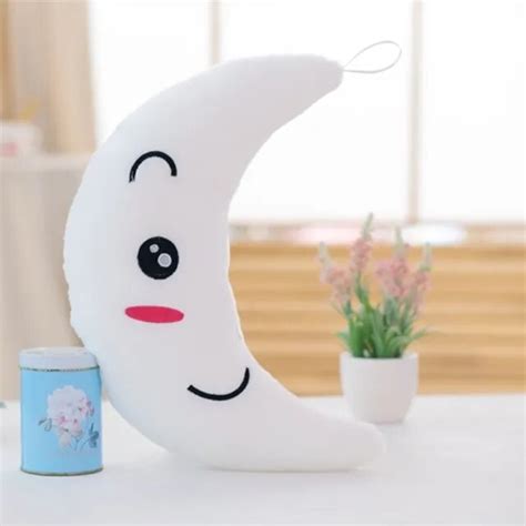 Buy 3515cm Colorful Light Up Moon Stuffed Plush Toy