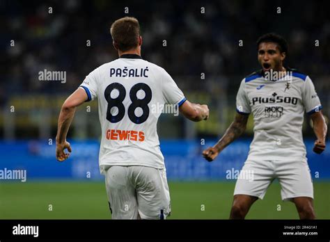 Mario Pasalic Atalanta Player Stock Photo Alamy