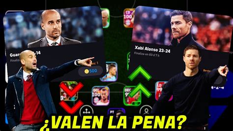 PACK XABI ALONSO Y GUARDIOLA MANAGER BOOSTER VALEN LA PENA NO