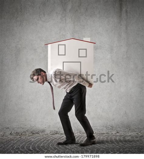 Carrying House Stock Photo Edit Now 179971898