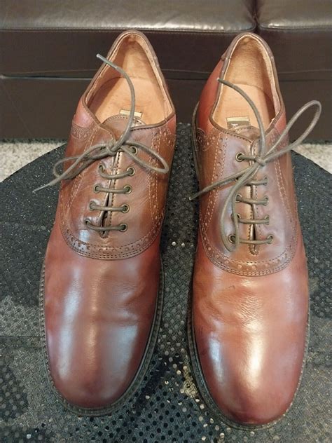 Mens Johnston And Murphy Handcrafted Dress Shoes Pre Gem