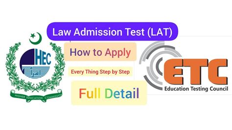 How To Apply Online For Hec Lat Test Law Admission Test Challan