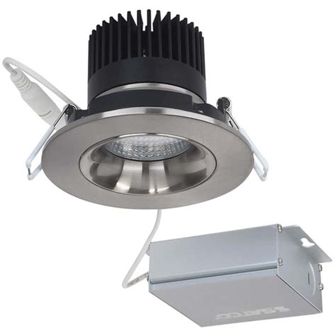 Satco 11626 12 Watt LED Direct Wire Downlight Gimbaled 3 5 Inch 3000K