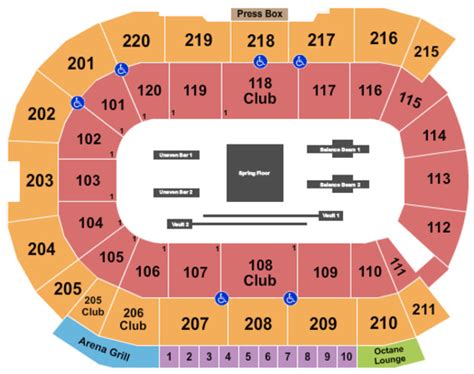 Angel Of The Winds Arena Tickets In Everett Washington Seating Charts