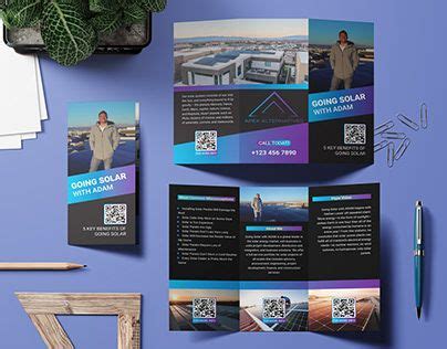 Solar Company Tri Fold Brochure Trifold