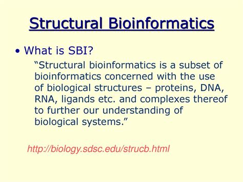 Structural Bioinformatics In Drug Discovery Ppt Download