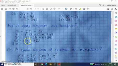 Ejercicio 3 microeconomía 1 YouTube