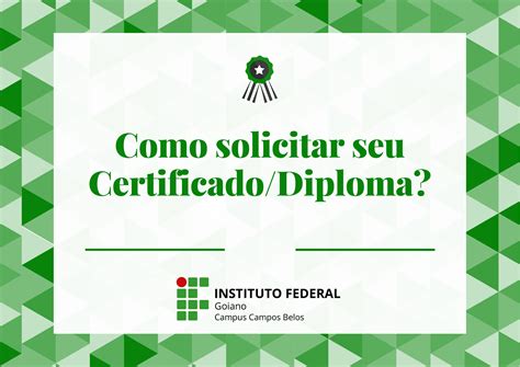 Como Solicitar O Certificado Diploma