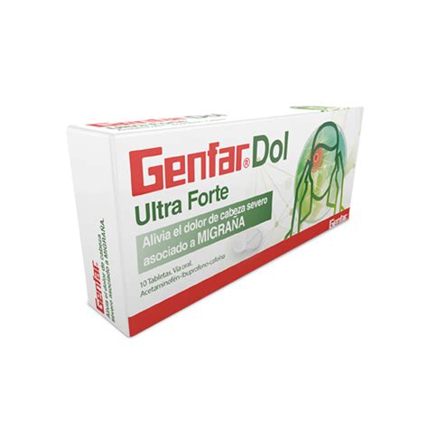 Drogas S S GENFAR DOL ULTRA FORTE CAJA X 10 TABS