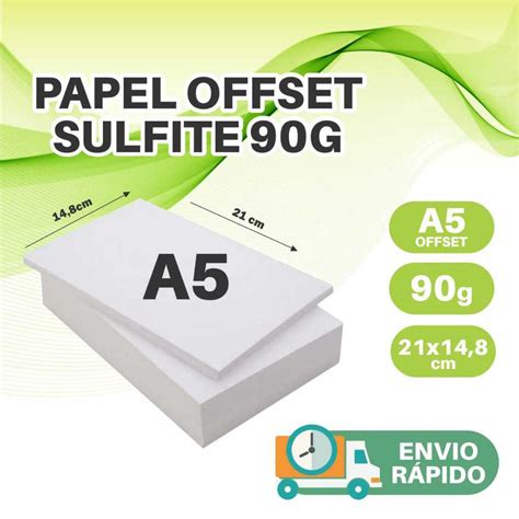 Papel Offset Branco A G Sulfite Folhas Escorrega O Pre O