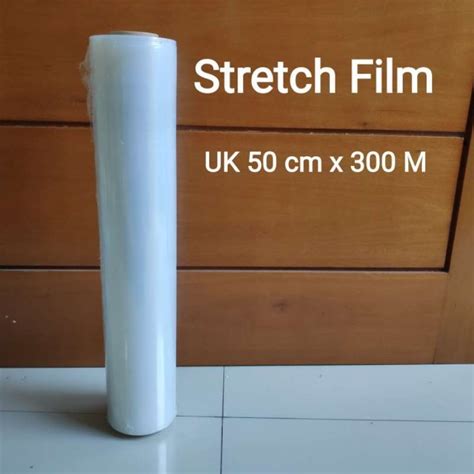 Jual Stretch Film Uk Cm X Meter Plastik Wrapping Barang Plastik