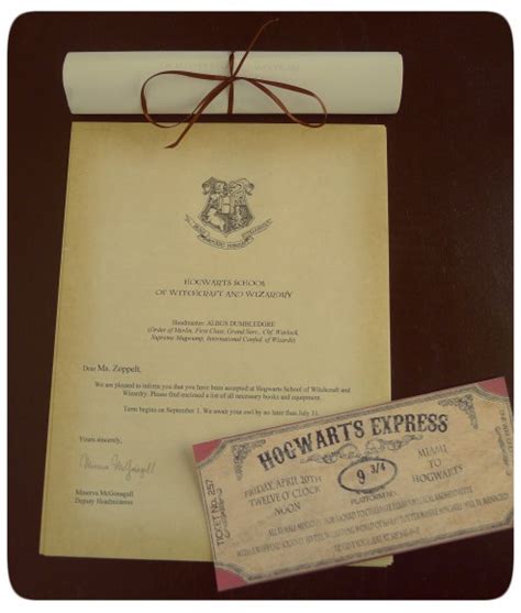 Harry Potter Invitations