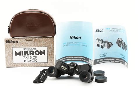 Yahoo オークション 極上品 ニコン Nikon MIKRON 7x15 CF BINOCULAR