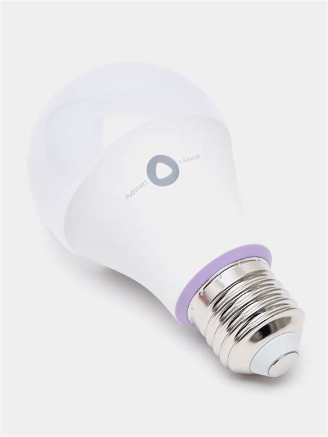 Умная лампочка Яндекс E27 без RGB, работает с Алисой купить по низким ...