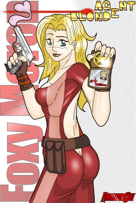 Agent Blonde By Randomsin Hentai Foundry