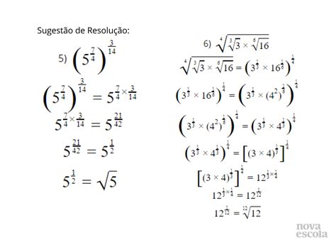 Resolver Opera Es Pot Ncias De Expoente Fracion Rio Planos De