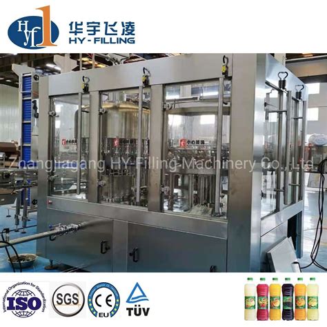 Plastic Bottle Juice Hot Filling Line Fruity Juicer Making Bottled Water Machine China Juice