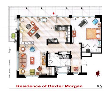 plan maison wisteria lane