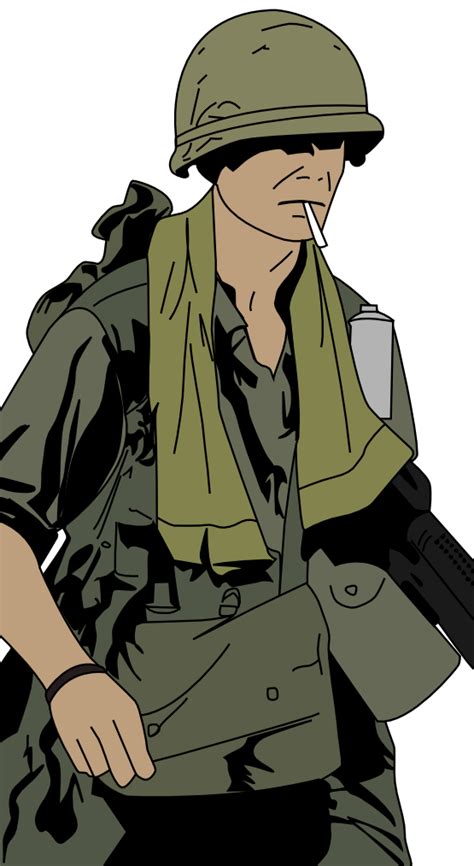 Vietnam War Us Soldier By Majorfish On Deviantart