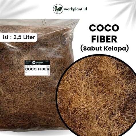 Jual Coco Fiber Sabut Kelapa Bebas Tanin Media Tanam Tanaman Shopee