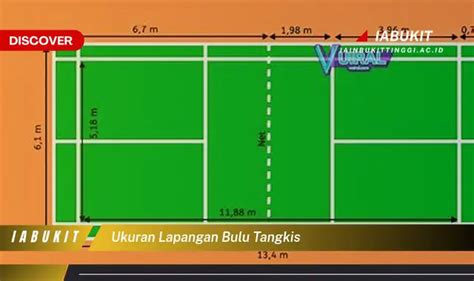 Intip Ukuran Lapangan Bulu Tangkis Yang Bikin Kamu Penasaran