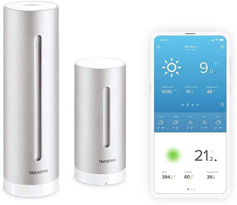 Netatmo Station Météo Intérieur Extérieur Connectée Wifi Capteur Sans