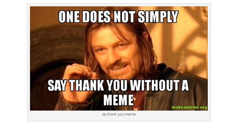 Thank You Meme Funny