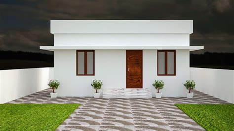 Bhk Sqft Low Budget House Plan Youtube