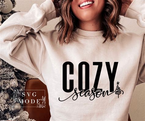 Cozy Season Svg Png Pdf Get Cozy Svg Merry Christmas Svg Etsy