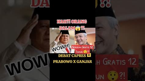 Viral Debat Capres Memanas Moment Anies Prabowo Ganjar BerArgumen