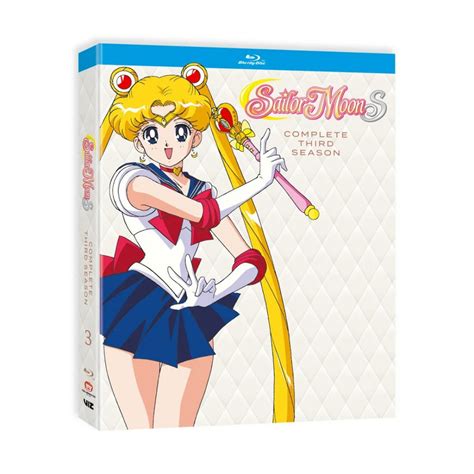 Viz Media Sailor Moon S Complete Season Blu Ray Release Season 3