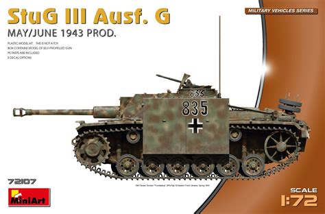 MiniArt 72107 StuG III Ausf G MAY JUNE 1943 PROD Armorama