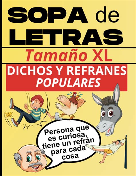 Buy Sopa De Letras De Dichos Y Refranes Populares Libro temático con