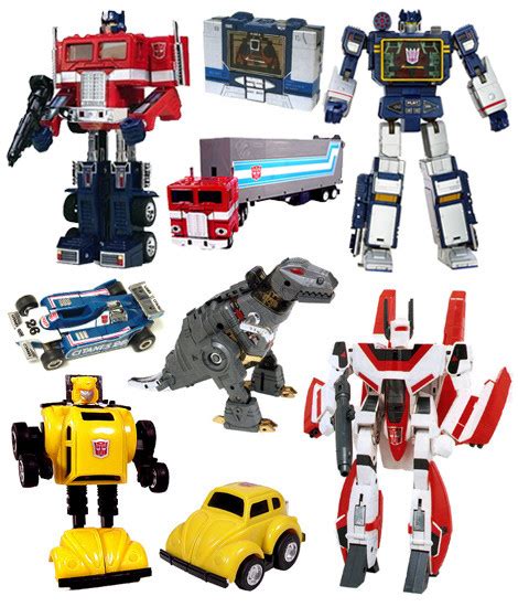 Vintage Transformers Action Figures G1 & New Transformers Movie Toys