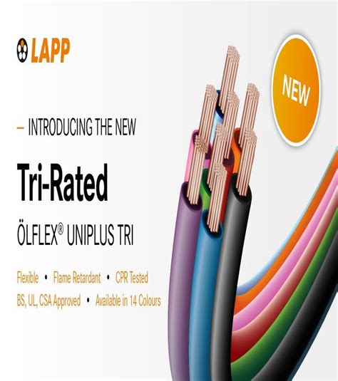 Tri Rated Cable Lapp New Lflex Uniplus Tr