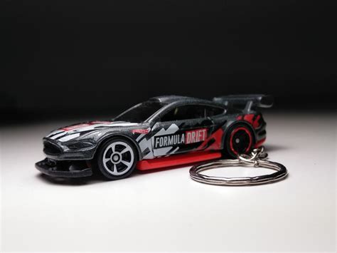 Ford Mustang GT Hot Wheels Keychain Formula Drift Etsy