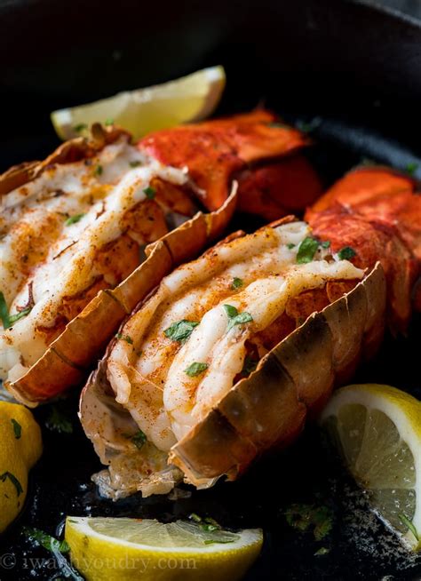 Easy Broiled Lobster Tail Recipe I Wash You Dry