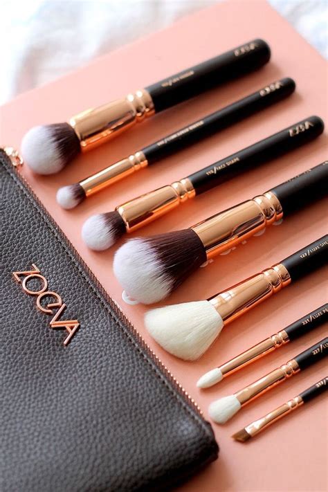 Zoeva Rose Gold Brush Set Pages By Megan Makeup Brush Set