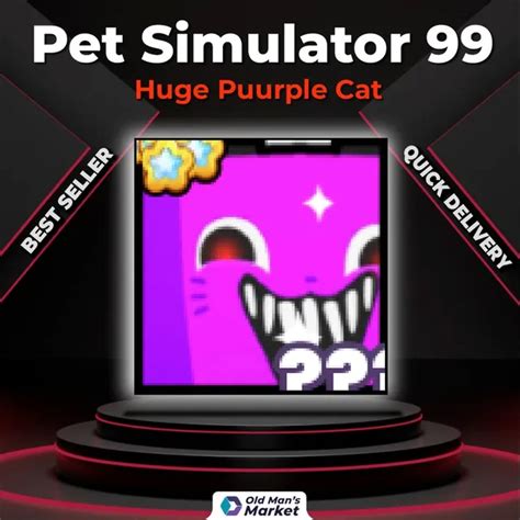 Huge Puurple Cat Roblox Game Items Gameflip