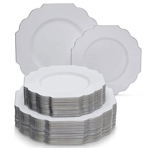 Silver Spoons PREMIUM CHINA LOOK ELEGANT DINNERWARE 240 pc Set Dinner ...